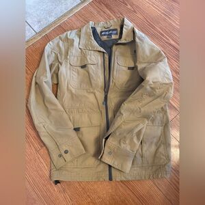 Women's Eddie Bauer Tan Utility Jacket -S